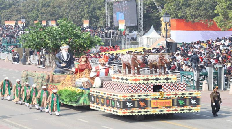 Punjab rich heritage showcased in Punjab tableau on Republic Day news in hindi