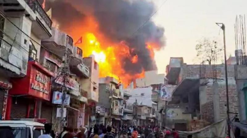  11 dead in fire at paint factory in Delhi's Alipur news in hindi