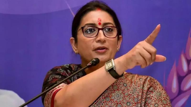 Smriti Irani questions WEF's gender gap assessment