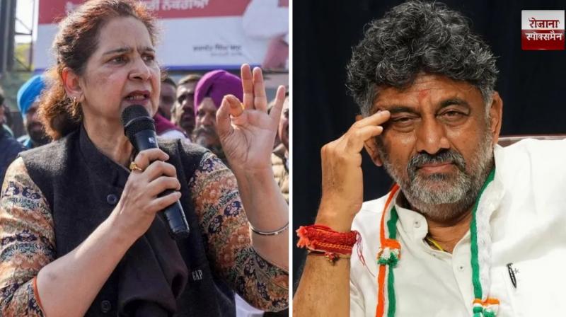 Karnataka Deputy Chief Minister Shivakumar advised Navjot Kaur to go to a 