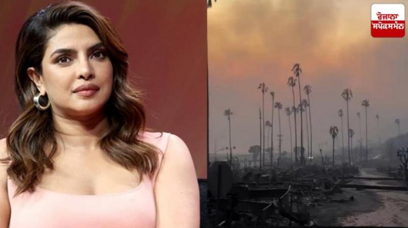 Priyanka Chopra gets emotional fire in Los Angeles News In Hindi