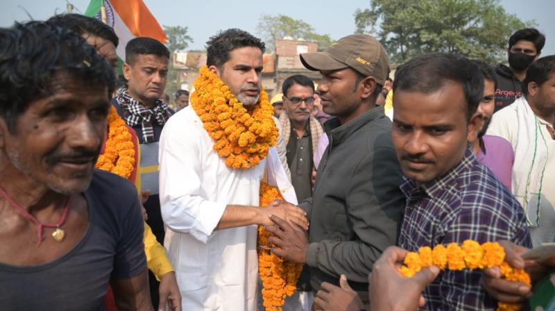 76th day of Jan Suraj Padyatra: Prashant Kishor will reach Shivhar from East Champaran today