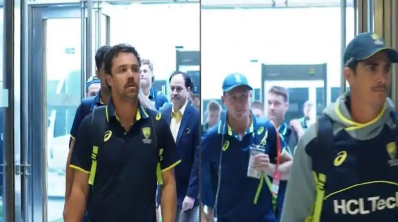 Australian team reaches Pakistan in two groups for Champions Trophy 2025 news in hindi