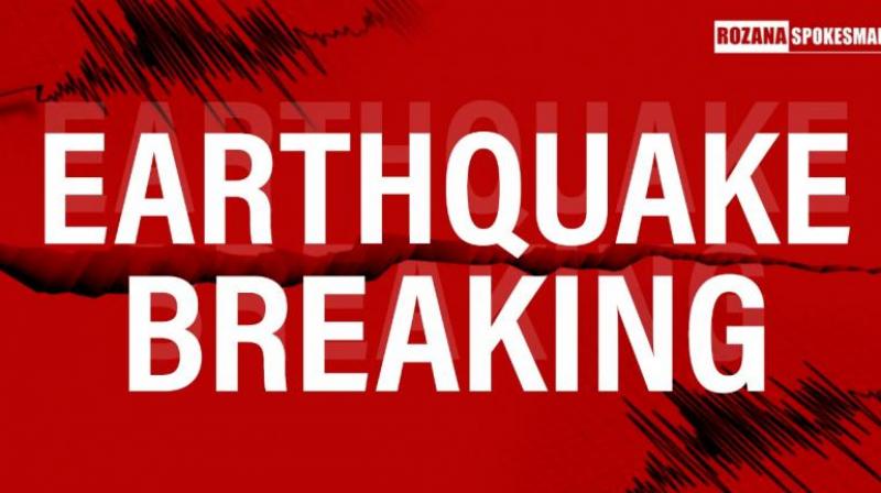 Earthquake 5.2 magnitude in Jammu and Kashmir today news in Hindi