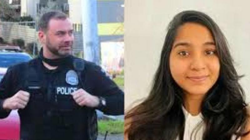 American policeman who laughed at the death of Indian student Jhanvi Kandula dismissed