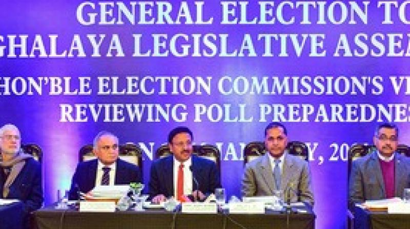 Election Commission to announce schedule for Nagaland, Tripura, Meghalaya assembly elections