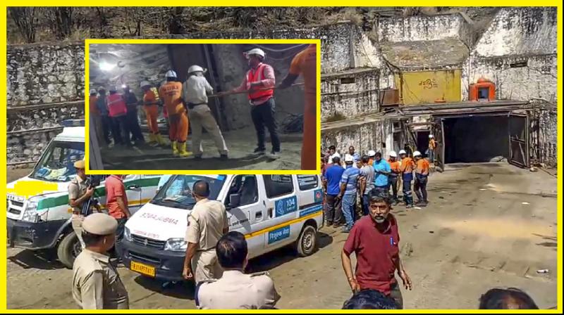 14 people saved in Rajasthan mine accident, vigilance officer dies news