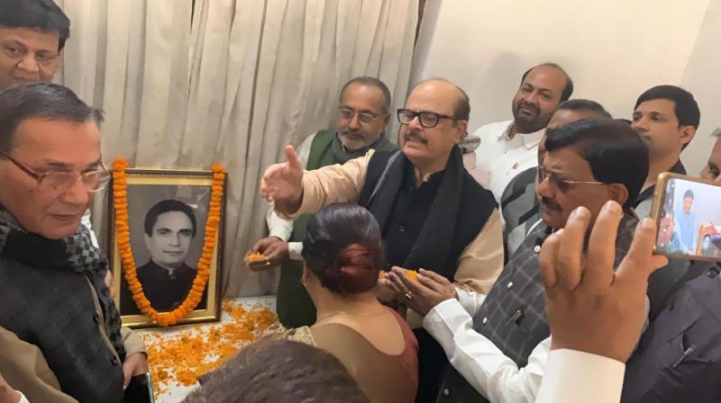 Bihar: Congress celebrated former Chief Minister Late. Kedar Pandey's 109th birth anniversary