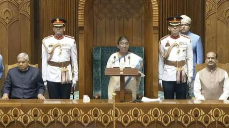 President Murmu's first joint address after the formation of the 18th Lok Sabha news