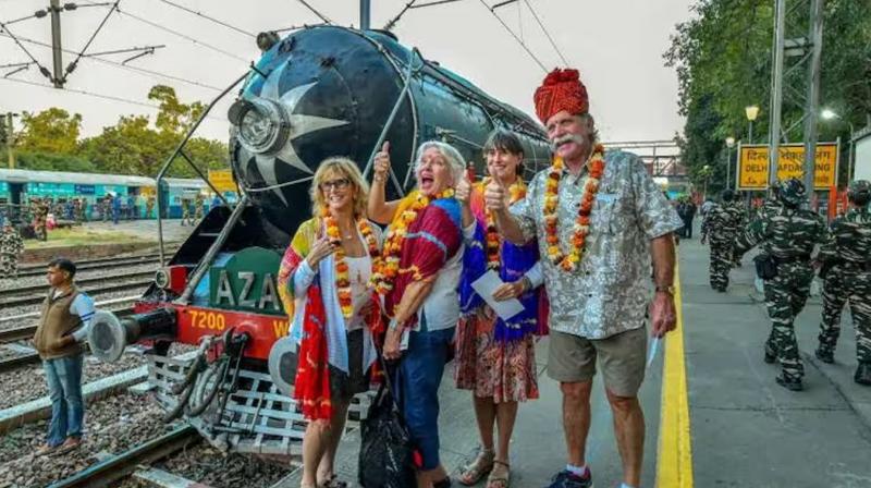 106 percent increase in the number of foreign tourists in India from January to June