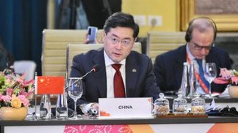 China's Foreign Minister Kang promoted as 'State Counsellor'