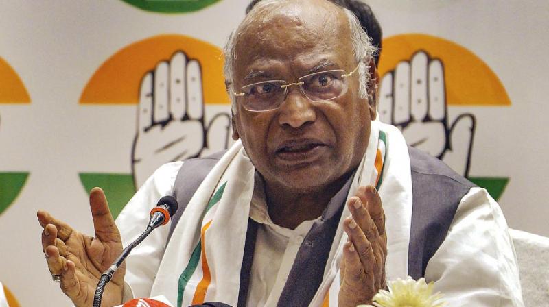 Congress President Kharge claims, 