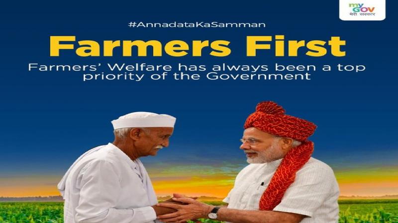 Farmer Protest: Government Shares 'Farmers First' Poster With Pm Modi