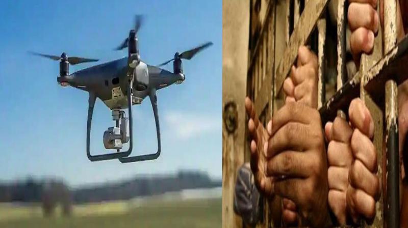 Now every movement of the prisoners will be monitored by drones,