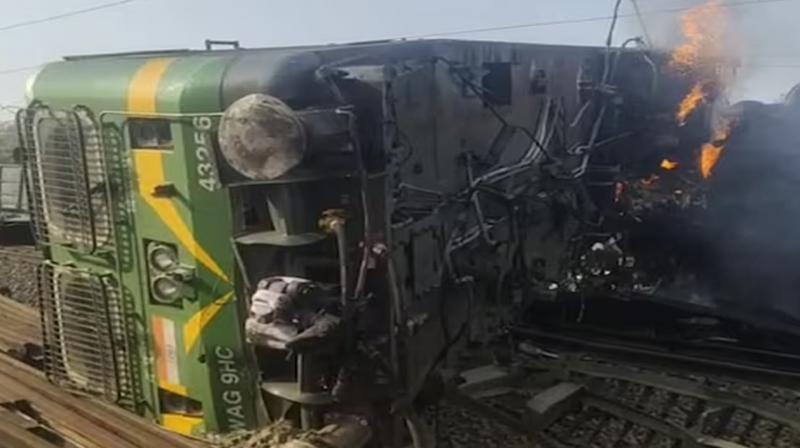 Horrific train accident in Shahdol