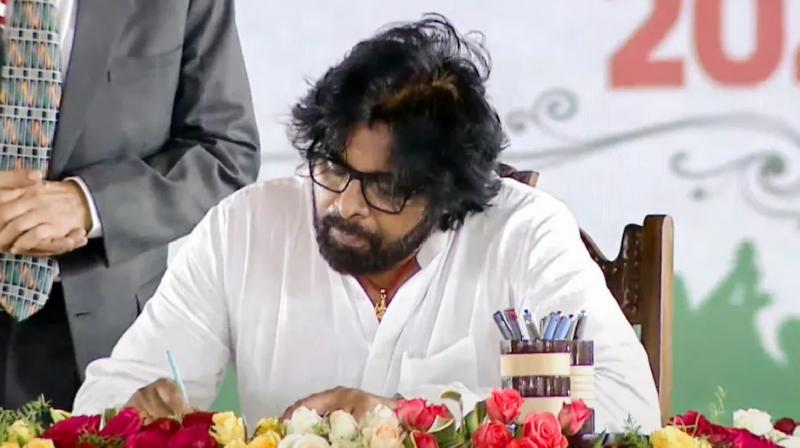 Pawan Kalyan takes charge as Deputy Chief Minister of Andhra Pradesh