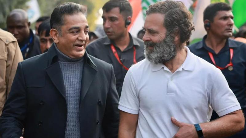 Bharat Jodo Yatra is beyond politics: Kamal Haasan