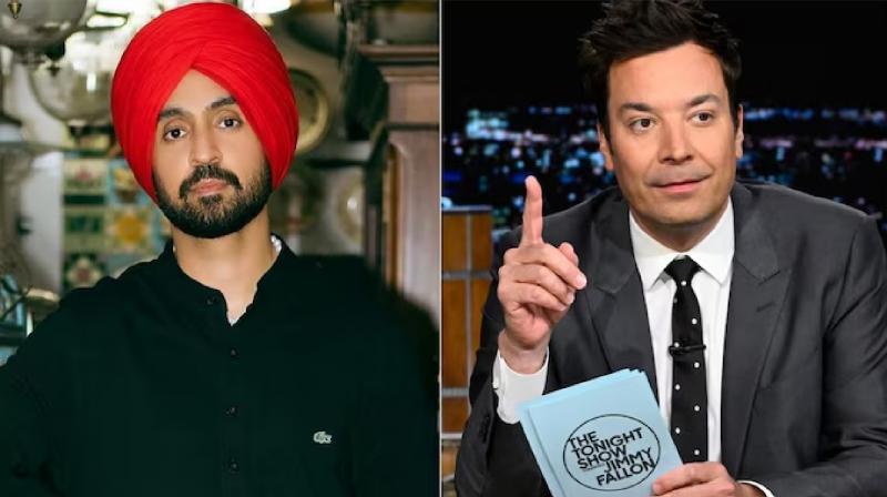 Diljit Dosanjh In The 2 Night Show News in hindi jimmy fallon Show 