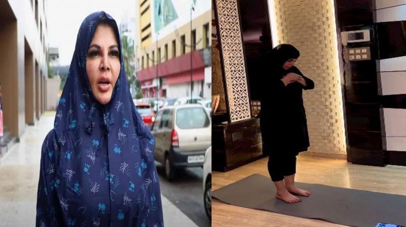 TV's drama queen Rakhi trolled once again, this mistake while offering Namaz