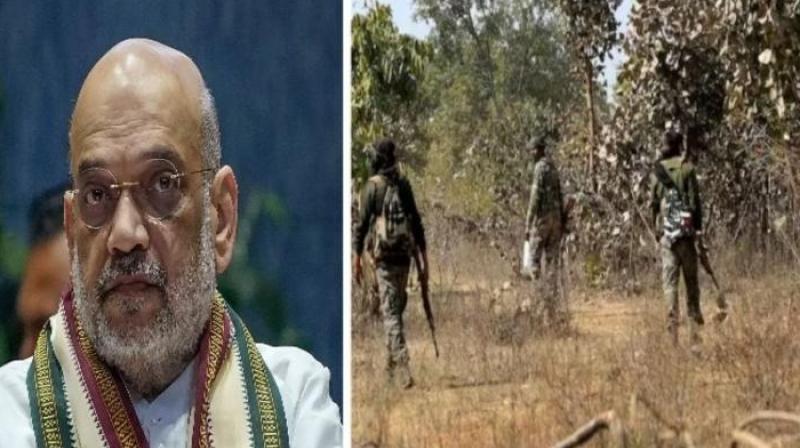 Chhattisgarh Encounter 22 Naxalites killed Amit shah tweet News In Hindi