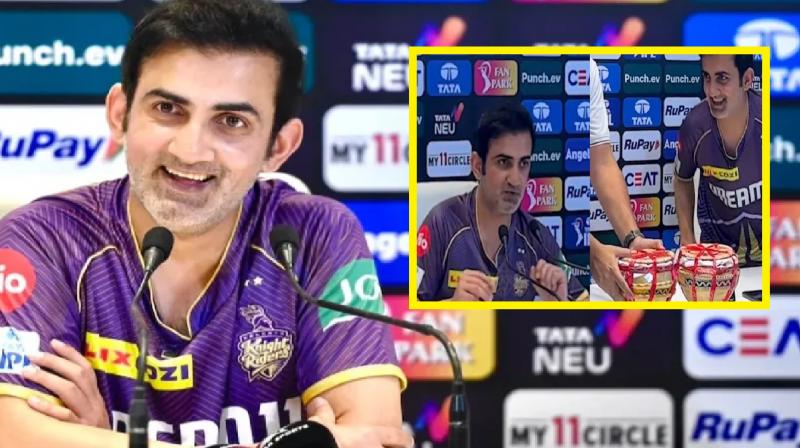 Gautam Gambhir congratulated Bengali New Year, distributed sweets news in hindi