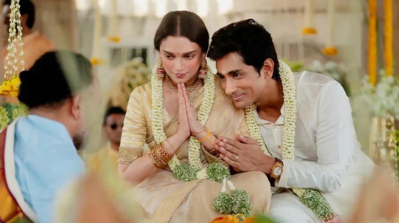 Actress Aditi Rao Hydari-Siddharth marry in traditional way news in hindi