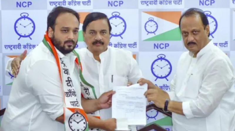 Zeeshan Siddiqui Join Ajit Pawar Party News In Hindi