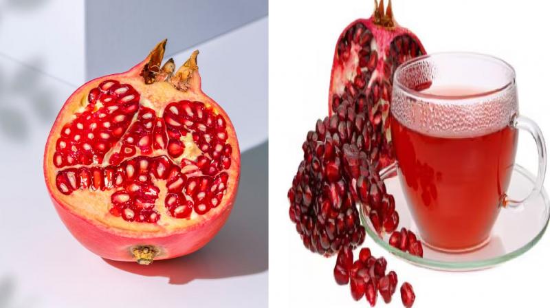 Pomegranate tea will help in cough and phlegm News In Hindi