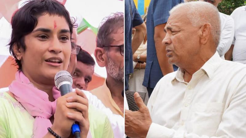 Mahavir Phogat big statement regarding Vinesh Phogat news in hindi