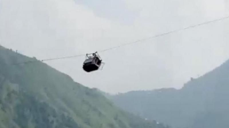  Children trapped in Pakistan cable car rescued