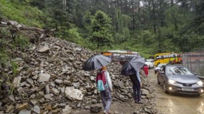 Himachal Pradesh rains (फोटो साभार-PTI)