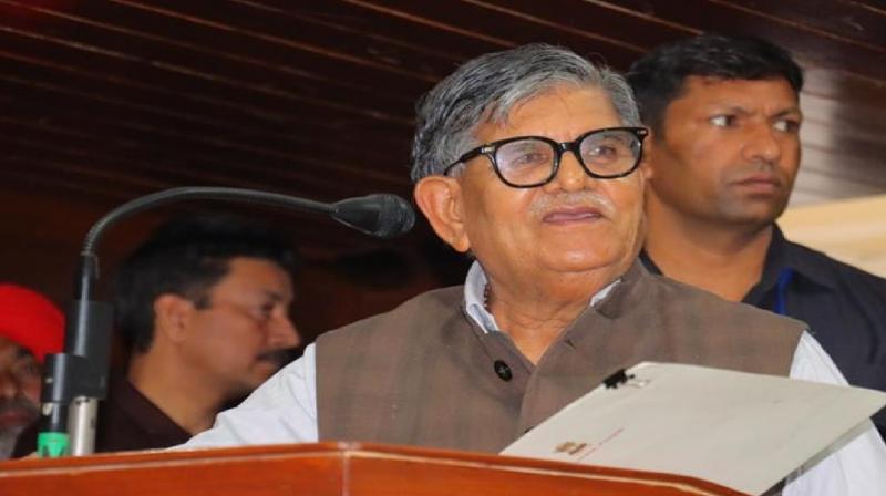 statement of Governor Gulab Chand Kataria on Haryana assembly news in hindi