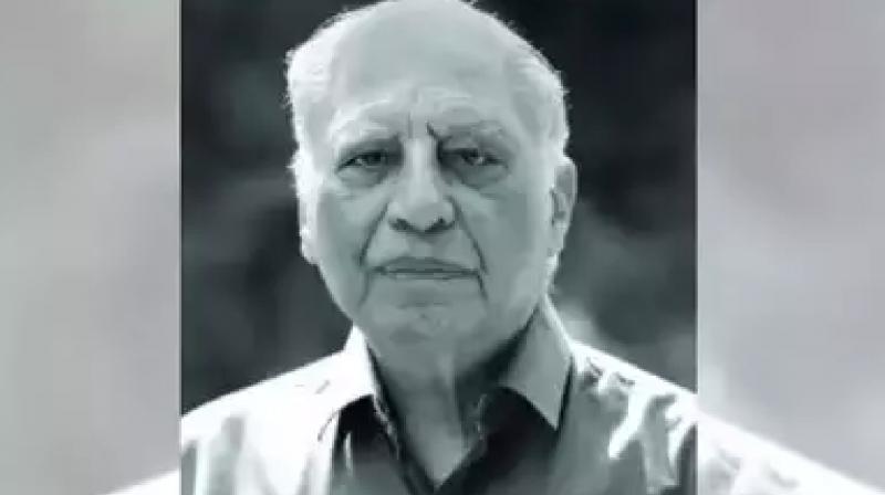 Famous English poet Keki N Daruwala passes away news in hindi