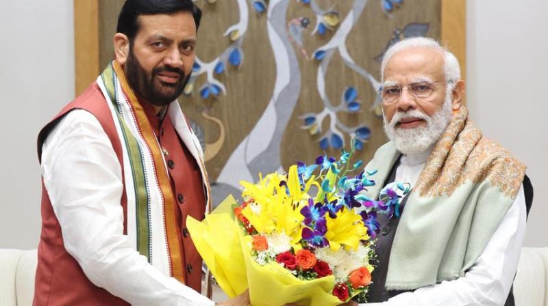 Haryana News Nayab Singh Saini met PM Modi after becoming CM