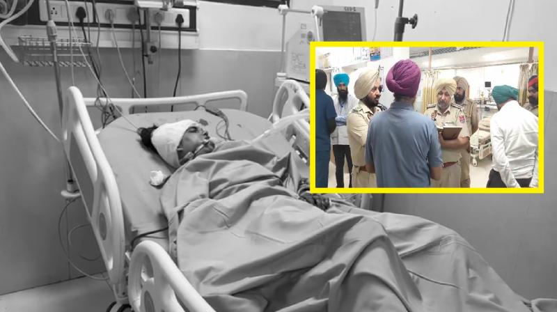 Bride shot at wedding, admitted to private hospital news in hindi