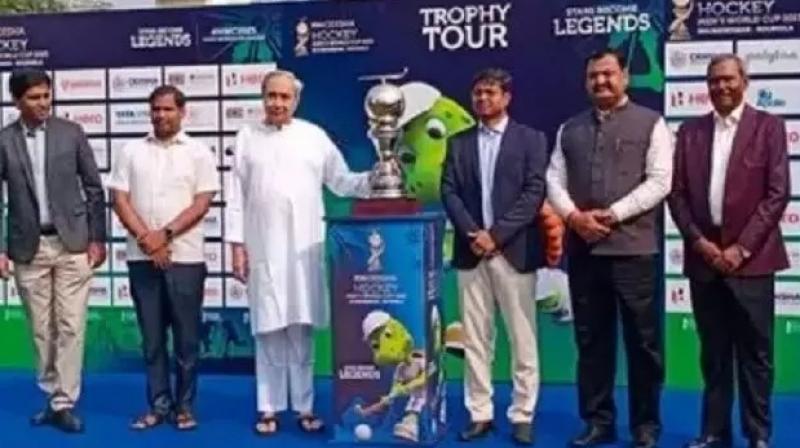 FIH 2023 Hockey World Cup trophy tour begins, CM Naveen Patnaik...