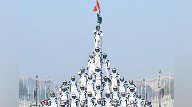 Indian Army soldiers set a new world record,human pyramid news In hindi