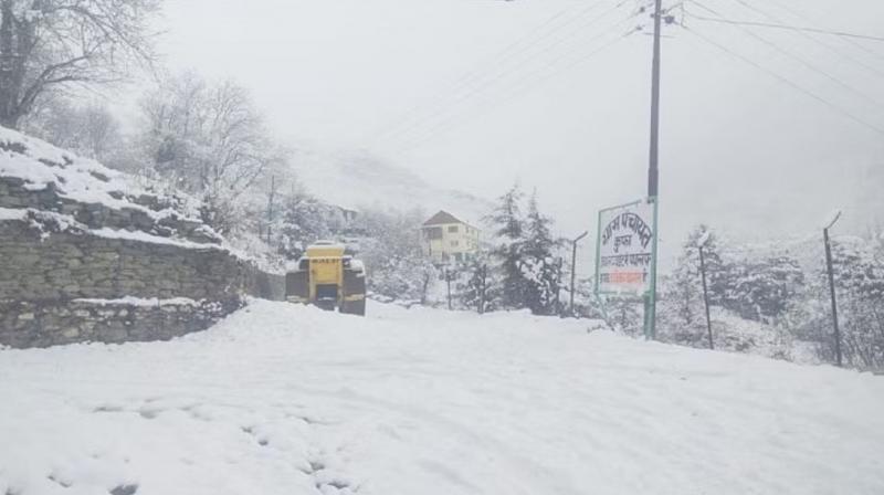 Hipr: Light snowfall in Lahaul and Spiti, rain in many parts (सांकेतिक फोटो)