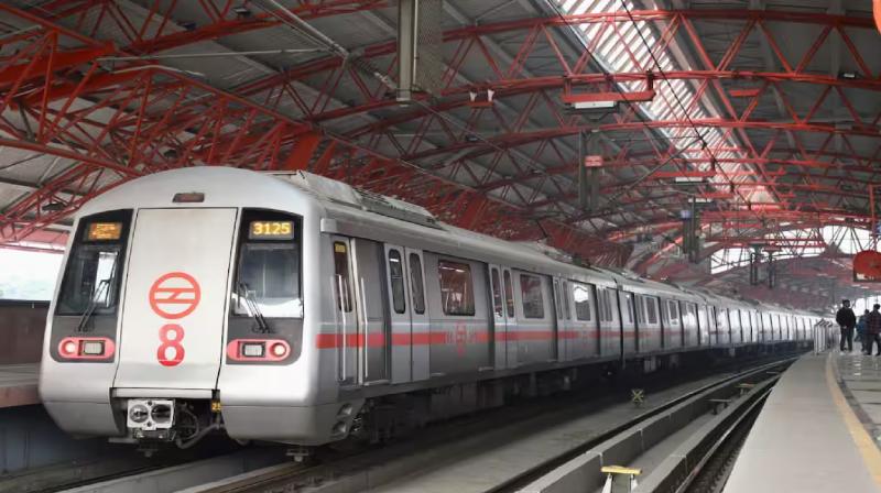 78.67 lakh passengers traveled Delhi Metro on 18th Nov so far News In Hindi