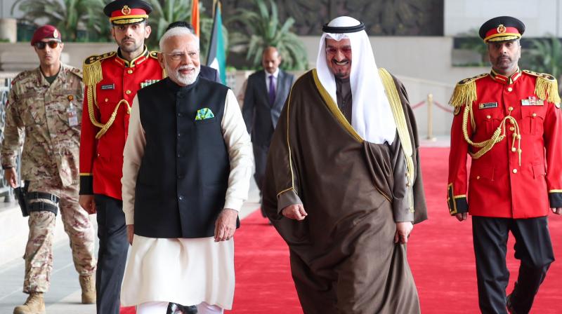 PM Modi held talks with the top leadership of Kuwait News In Hindi