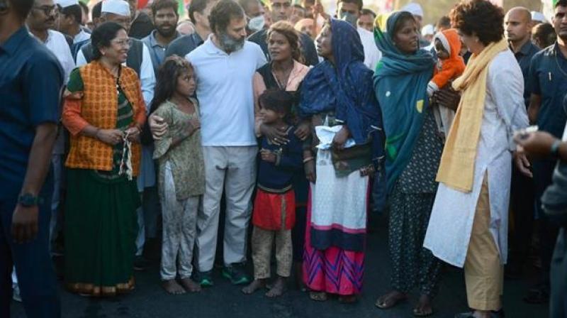 Garbage picker woman told her grief to Rahul Gandhi, said not even basic happiness....