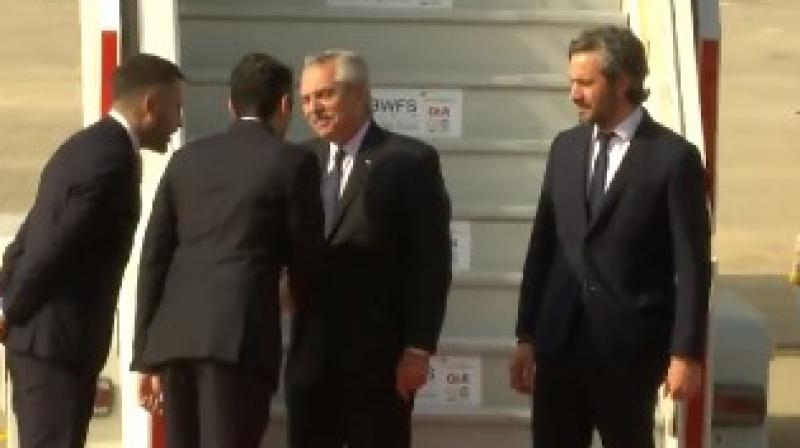 G20 Summit: Argentine President Alberto Fernandez arrives in Delhi