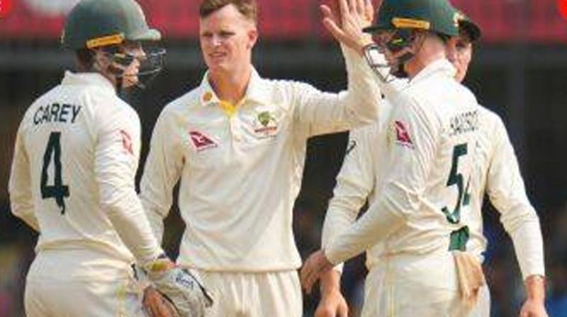 IND vs AUS 3rd Test: Good start for Australia after bundling India out for 109