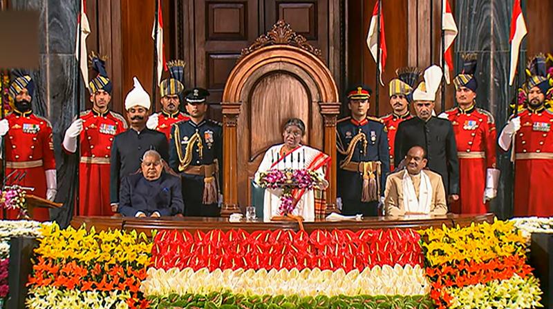 We have to make an India by 2047 which has the glory of the past and the golden chapters of modernity: President