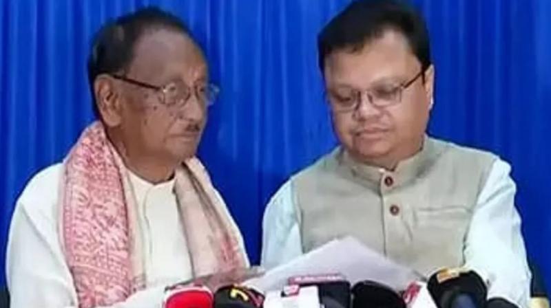 Former Odisha Chief Minister Giridhar Gamang left BJP