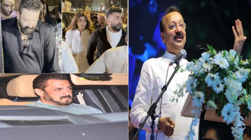 Baba Siddique murder, Salman Khan and Sanjay Dutt reach hospital news in hindi