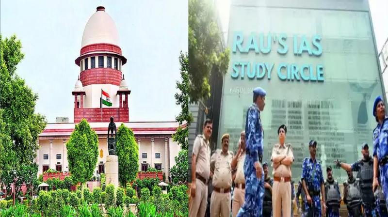 Supreme Court strict in case of death of UPSC students in coaching center, notice to Center and State also