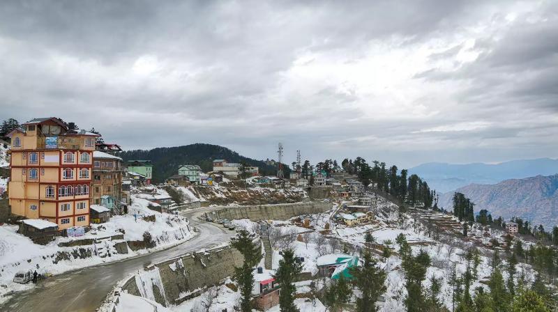 Weather changed in Himachal Pradesh, orange alert issued news in hindi