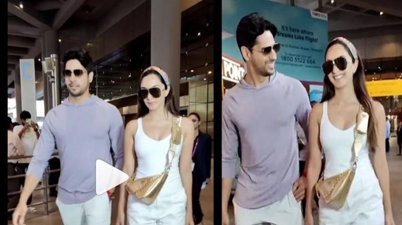 Kiara Advani, Sidharth Malhotra (Photo Credit: Social Media)