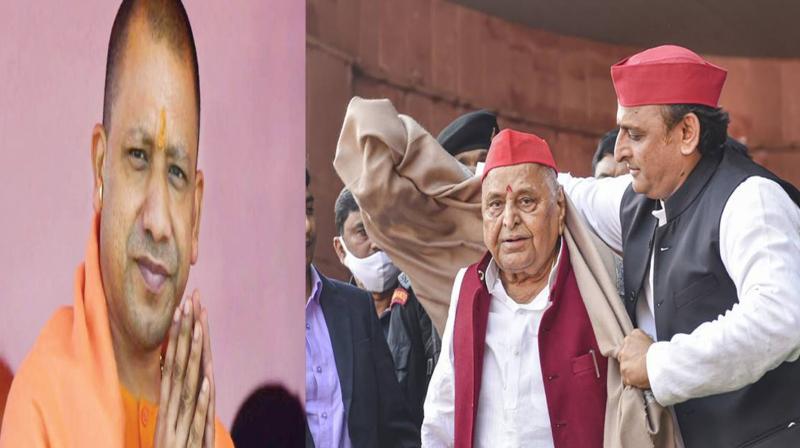 Yogi and Akhilesh pay tribute to Mulayam on his birth anniversary